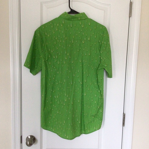 Mens short sleeve 100% cotton button down shirt. - Picture 2 of 3